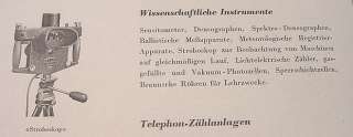 Pre War Zeiss Ikon Stroboscope Scientific Stroboskop  