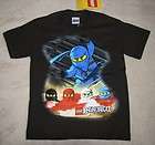 LEGO Ninjago *Group Ninjas* Blk S/S Tee T Shirt sz 6/7