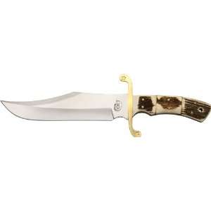 Colt Knives 409 Alamo Bowie Fixed Blade Knife with Genuine 