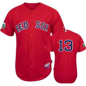   Boston Red Sox Jersey with Fenway Park 100th Year Anniversary Patch
