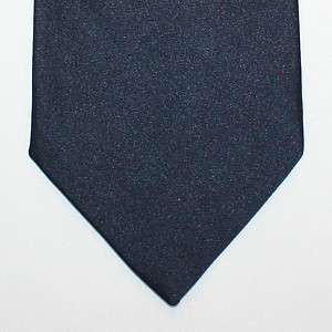 NEW Bellini Di Roma Silk Neck Tie Dark Blue Navy with Red Dots 311 