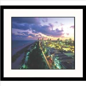  Ocean Drive in South Beach Miami Framed Photograph   Robin 