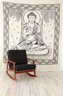 UrbanOutfitters  Sitting Buddha Tapestry