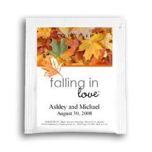   In Love   Leaf Banner Wedding Tea Favors