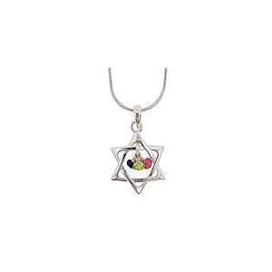  Silver Star of David Necklace, Mothers Jewelry Jewelry