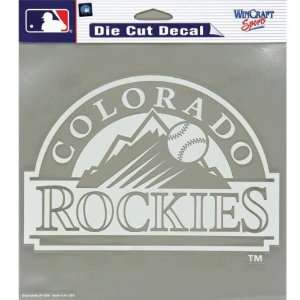  Colorado Rockies   Logo Cut Out Decal MLB Pro Baseball 