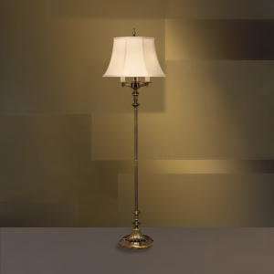   Brass Collection Patina Brass Finish 6 Way Floor Lamp