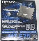 sony mini disc walkman portable minidisc player mz e75 returns