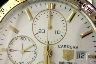   CARRERA SS/18K GOLD AUTOMATIC CHRONOGRAPH MENS WATCH W/ DATE  