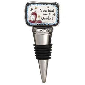  Wine Bottle Topper   You had me at Merlot 