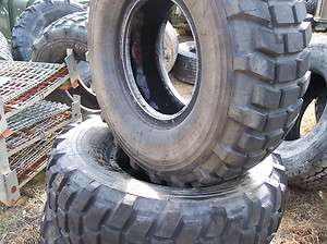 15.5 80R20 G 20 PILOTEXL MICHELIN TIRES 95% TO 98% IN GOOD CONDITION 