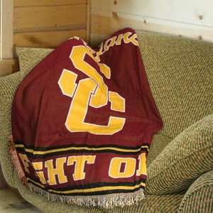  USC Trojans Focus Woven Throw Blanket