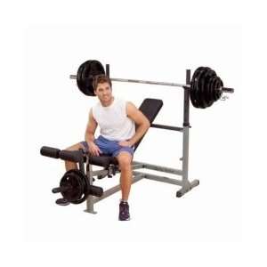  BODY SOLID (GDIB46L) Power Center Combo Workout Weight 