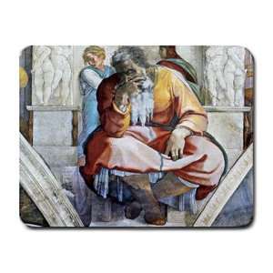 The Prophet Jeremiah By Michelangelo Mouse Pad Office 