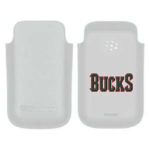  Milwaukee Bucks Bucks on BlackBerry Leather Pocket Case 