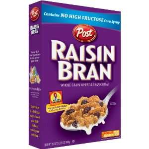Post Raisin Bran Cereal, 20 Ounce Boxes (Pack of 4)  