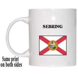  US State Flag   SEBRING, Florida (FL) Mug 