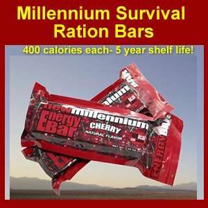  New Millennium Survival & Emergency Ration Food Bar 