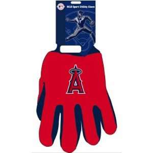 Los Angeles Angels of Anaheim MLB Two Tone Gloves  Sports 