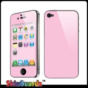   Pink Vinyl Case Decal Skin Cover Apple iPhone 4 / 4s / Verizon / AT&T
