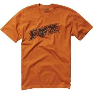 Fox Racing Sledgehammer Youth Boys Short Sleeve Fashion Shirt   Burnt 