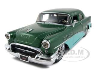 1955 BUICK CENTURY GREEN 126 DIECAST MODEL CAR  