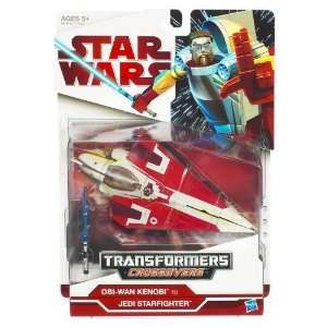 Transformers Obi Wan Kenobi   Jedi Starfighter  Toys & Games 