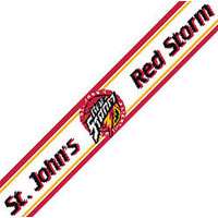ST JOHNS RED STORM College WALLPAPER Boys Wall Border  
