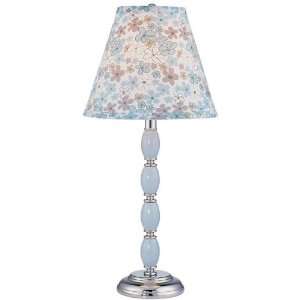  Home Decorators Collection Gracie Table Lamp Blue Fabric 