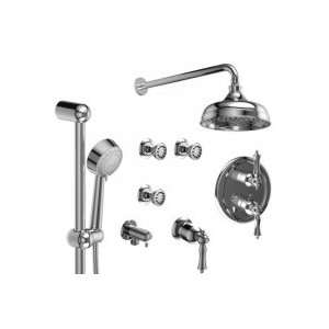   System with Hand Shower Rail, 3 Body Jets, and Shower Head KIT 6GNLBN