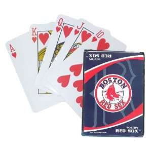   MLB Team Playing Cards   Red Sox   Boston Red Sox