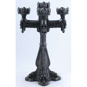  Cyborg Skull Candleabra