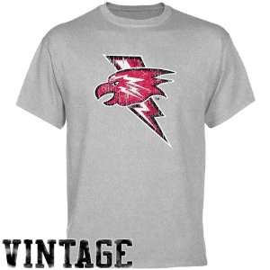  St. Johns Red Storm Ash Distressed Logo Vintage T shirt 