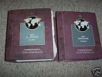 1997 Ford Expedition Service Manual Binder Set Vol 1 2  