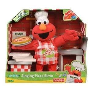  Sesame Street   Singing Pizza Elmo Toys & Games