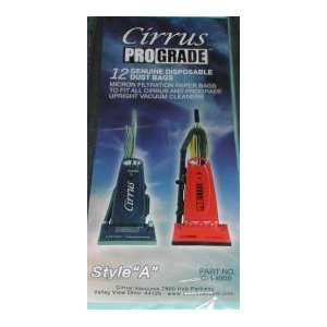 Cirrus Style A ProGrade Upright Vacuum Bags  Genuine   12 
