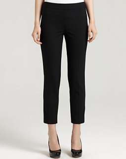 DKNY Perry Stretch Wool Skinny Cropped Pants  
