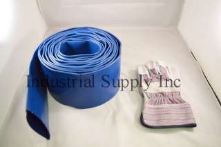   Water Discharge Hose w/o Fittings w/Striped Leather Gloves (FS)  