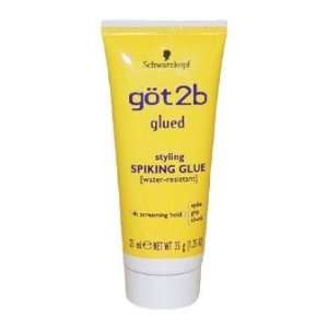  Glued Styling Spiking Water Resistant Glue Unisex by Got2B 