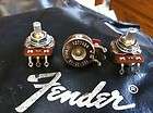 Vintage NOS Fender Stratocaster 1974 Set Potentiometers Pots