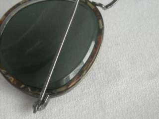 vintage Ray Ban B&L eyeglasses sunglasses frames W1677 WNAS metal 