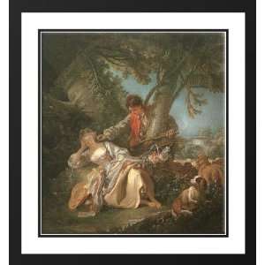  Boucher, Francois 28x30 Framed and Double Matted The 