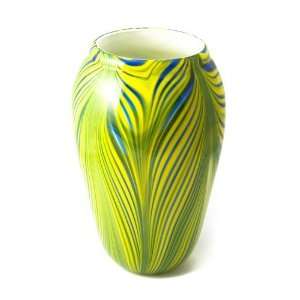  Castellani  Glass Ware Murano Retro Crystal Heavy Vase 