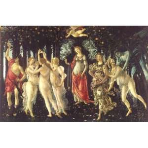   Primavera Allegory of Spring, By Botticelli Sandro 