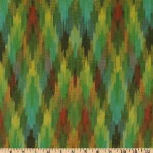 44 Wide Tumbleweed Brushed Cotton Yarn Dyed Green Fabric 