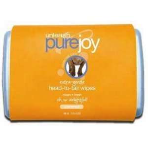  UNLEASH PURE JOY EXTRA GENTLE HEAD TO TAIL WIPES 56 COUNT 