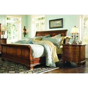  King Sleigh Bed by Universal   Faded Mahogany (51876HR 