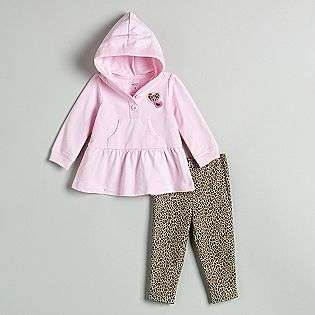 Infant Girls Hoodie with Leopard Print Legging Set  Carters Baby 