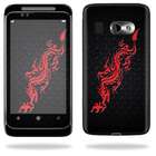   Vinyl Skin Decal for HTC Surround Cell Phone AT&T Red Dragon