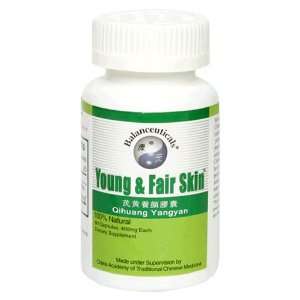 Balanceuticals Young & Fair Skin Dietary Supplement Capsules, 400 mg 